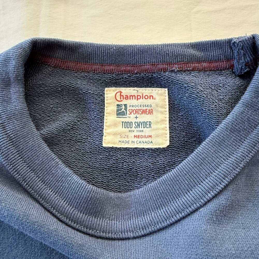 Todd Snyder X Champion ACADEMY Sweatshirt - Picture 3 of 3